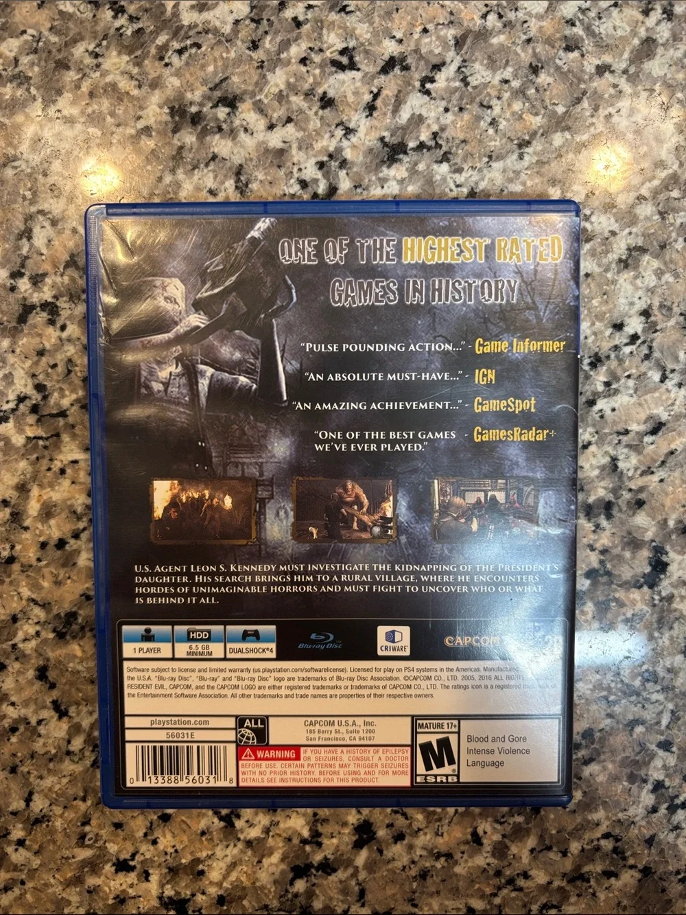 PS4 Resident Evil 4